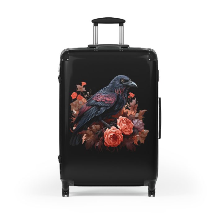 Gothic Suitcase - Elegantly dark travel luggage, perfect for Gothic enthusiasts and style connoisseurs.