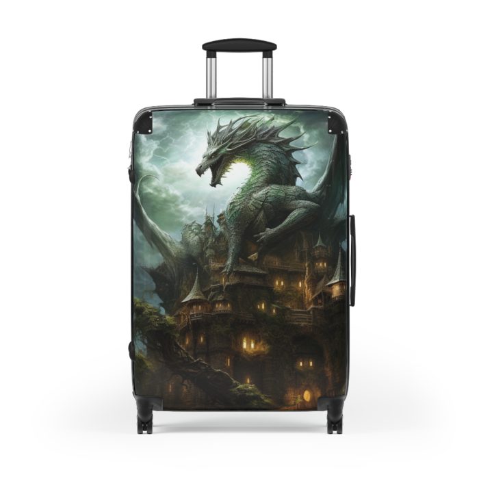 Dragon Suitcase - Kids' luggage featuring a thrilling dragon design, perfect for young adventurers.