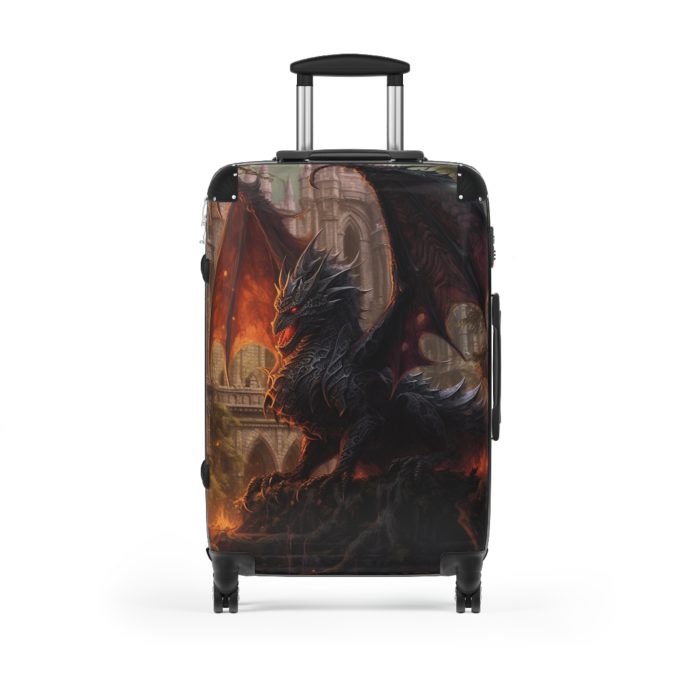 Dragon Suitcase - Kids' luggage featuring a thrilling dragon design, perfect for young adventurers.