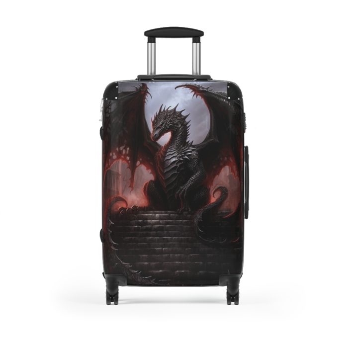 Dragon Suitcase - Kids' luggage featuring a thrilling dragon design, perfect for young adventurers.