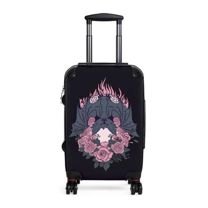 Gothic Style Suitcase - A perfect blend of elegance and darkness, catering to Gothic style enthusiasts and the unique at heart.