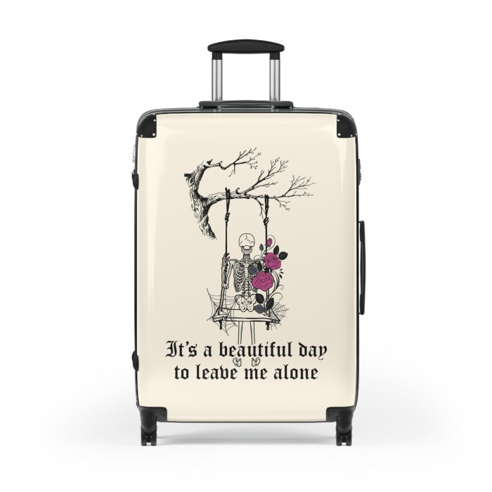 Gothic Style Suitcase - A perfect blend of elegance and darkness, catering to Gothic style enthusiasts and the unique at heart.