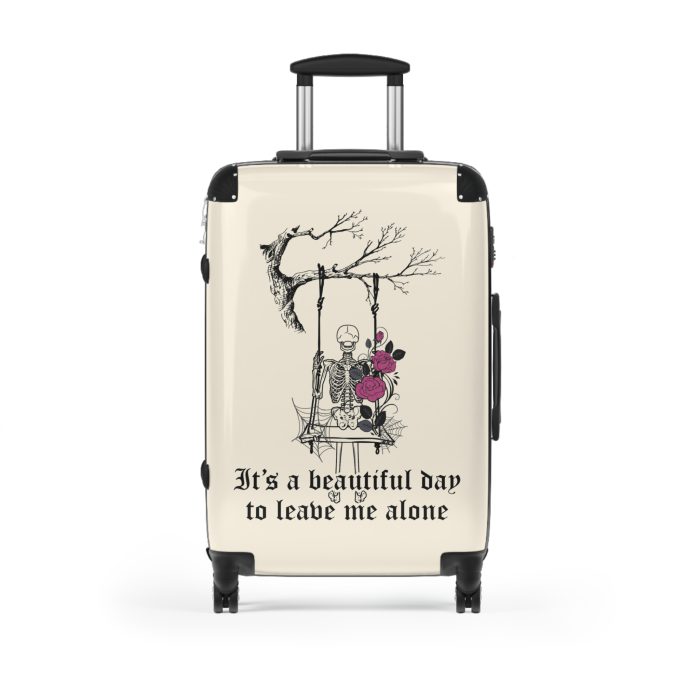 Gothic Style Suitcase - A perfect blend of elegance and darkness, catering to Gothic style enthusiasts and the unique at heart.