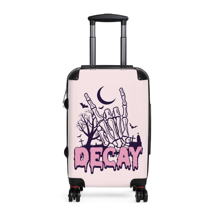 Gothic Style Suitcase - A perfect blend of elegance and darkness, catering to Gothic style enthusiasts and the unique at heart.