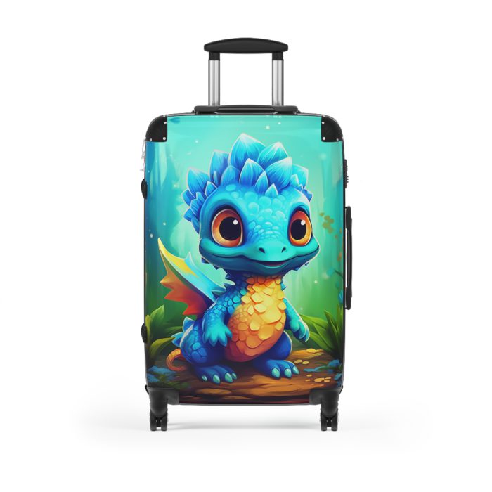 Dinosaur Suitcase - A luggage adorned with a captivating dinosaur-themed design, perfect for young travelers who want to embark on Dinosaur adventures in style.