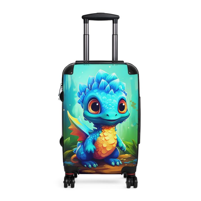 Dinosaur Suitcase - A luggage adorned with a captivating dinosaur-themed design, perfect for young travelers who want to embark on Dinosaur adventures in style.