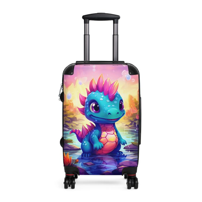 Dinosaur Suitcase - A luggage adorned with a captivating dinosaur-themed design, perfect for young travelers who want to embark on Dinosaur adventures in style.