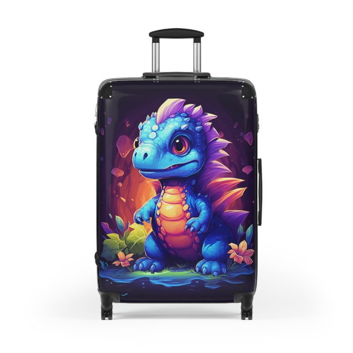 Dinosaur Suitcase - A luggage adorned with a captivating dinosaur-themed design, perfect for young travelers who want to embark on Dinosaur adventures in style.