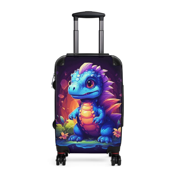 Dinosaur Suitcase - A luggage adorned with a captivating dinosaur-themed design, perfect for young travelers who want to embark on Dinosaur adventures in style.