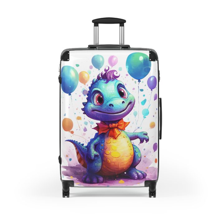 Dinosaur Suitcase - A luggage adorned with a captivating dinosaur-themed design, perfect for young travelers who want to embark on Dinosaur adventures in style.