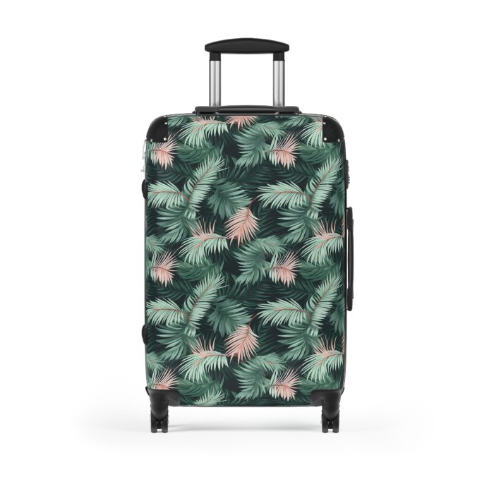 Tropical Floral Suitcase - Your vibrant travel companion for exploring tropical paradises and dream destinations.