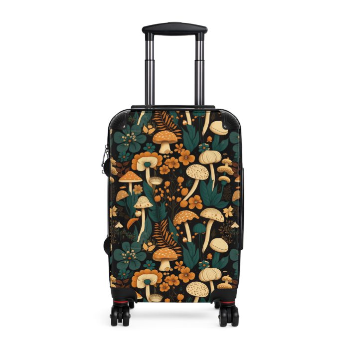 Botanical Suitcase - A stylish suitcase featuring an elegant botanical design, perfect for travelers who want to embrace the beauty of nature in their luggage.