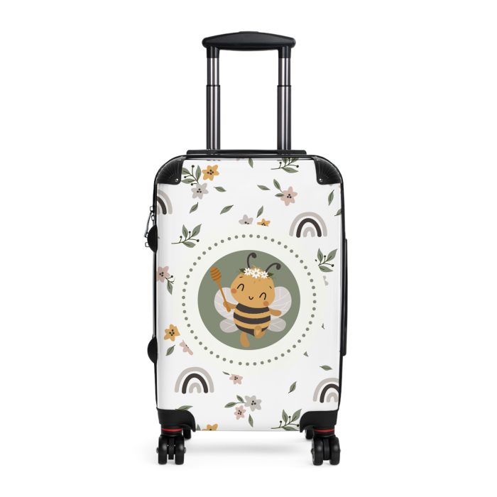 Bee Suitcase - A charming suitcase adorned with bee designs, perfect for travelers who love all things bee-themed.