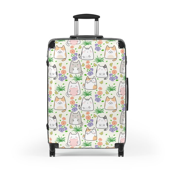 Kawaii Suitcase - A charming suitcase adorned with cute and adorable designs, perfect for travelers who love all things kawaii.