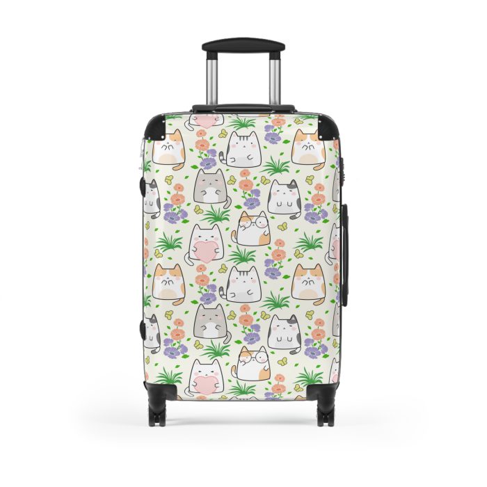 Kawaii Suitcase - A charming suitcase adorned with cute and adorable designs, perfect for travelers who love all things kawaii.