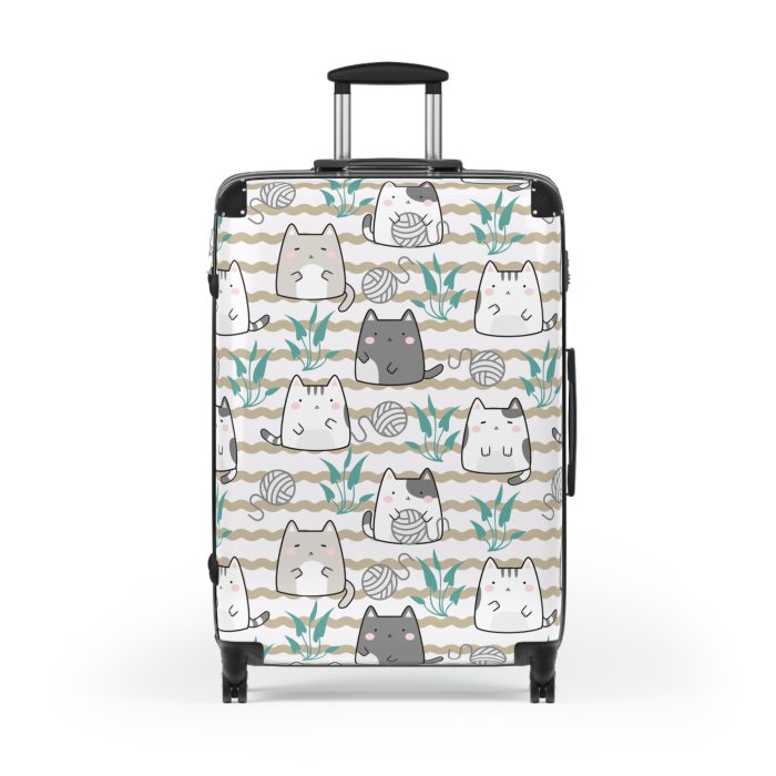 Kawaii Suitcase - A charming suitcase adorned with cute and adorable designs, perfect for travelers who love all things kawaii.