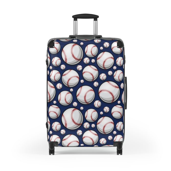 Baseball Suitcase - A stylish suitcase for sports enthusiasts featuring a baseball design, perfect for traveling in style and showcasing your passion for the game.