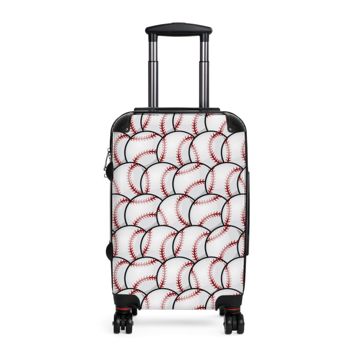 Baseball Suitcase - A stylish suitcase for sports enthusiasts featuring a baseball design, perfect for traveling in style and showcasing your passion for the game.