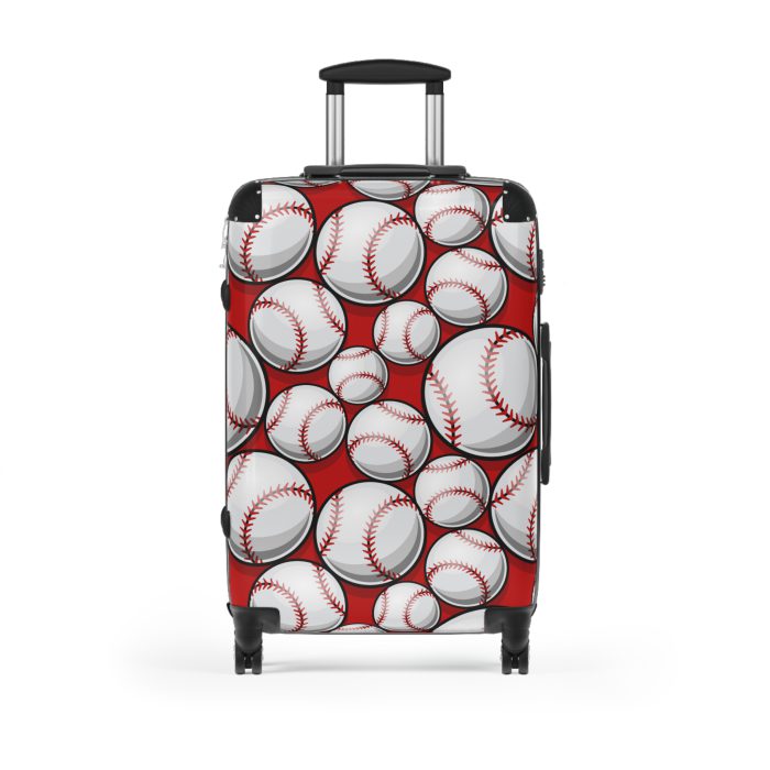 Baseball Suitcase - A stylish suitcase for sports enthusiasts featuring a baseball design, perfect for traveling in style and showcasing your passion for the game.