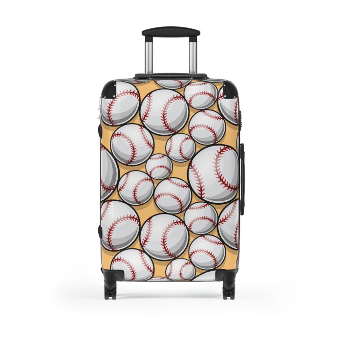 Baseball Suitcase - A stylish suitcase for sports enthusiasts featuring a baseball design, perfect for traveling in style and showcasing your passion for the game.