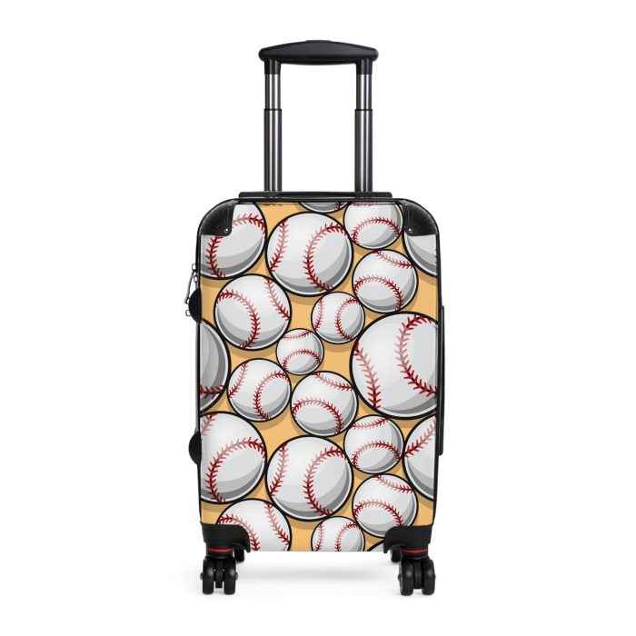 Baseball Suitcase - A stylish suitcase for sports enthusiasts featuring a baseball design, perfect for traveling in style and showcasing your passion for the game.