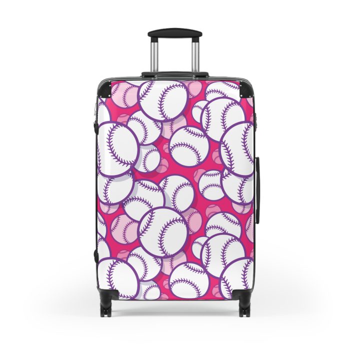 Baseball Suitcase - A stylish suitcase for sports enthusiasts featuring a baseball design, perfect for traveling in style and showcasing your passion for the game.