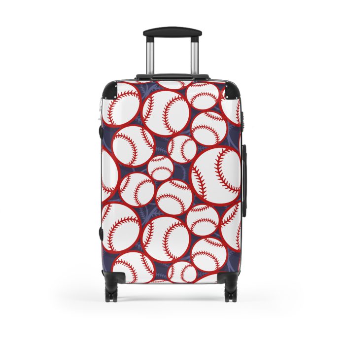 Baseball Suitcase - A stylish suitcase for sports enthusiasts featuring a baseball design, perfect for traveling in style and showcasing your passion for the game.