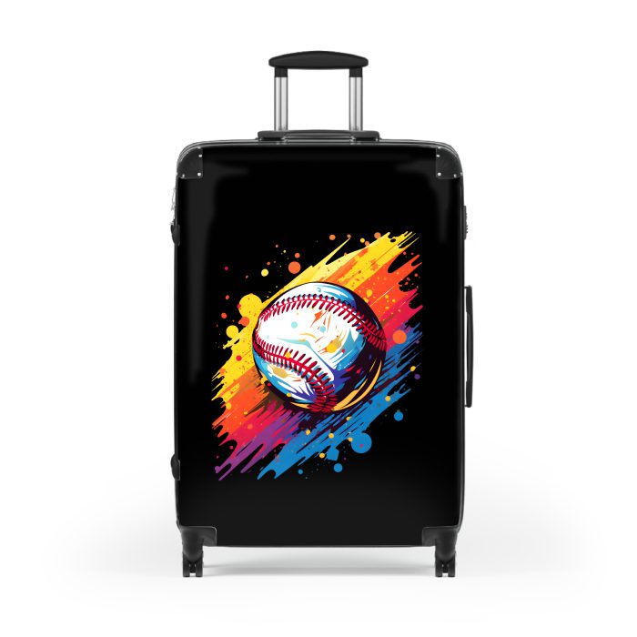 Baseball Suitcase - A stylish suitcase for sports enthusiasts featuring a baseball design, perfect for traveling in style and showcasing your passion for the game.