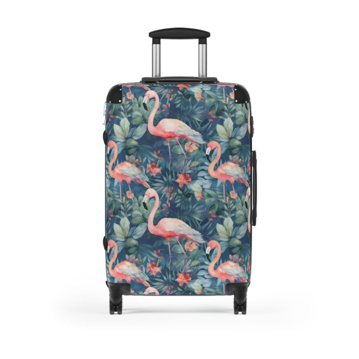 Flamingo Suitcase - A vibrant and stylish travel companion designed for the modern wanderer.