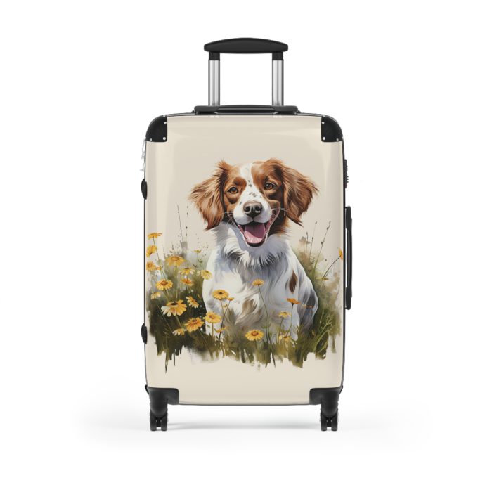 Elegant Brittany suitcase, a durable and charming travel companion. Crafted with Brittany designs, it's the perfect luggage for Brittany enthusiasts on the go.