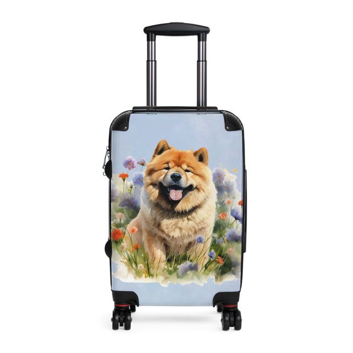 Elegant Chow Chow suitcase, a durable and sophisticated travel companion. Crafted with Chow Chow designs, it's perfect for enthusiasts on the go.