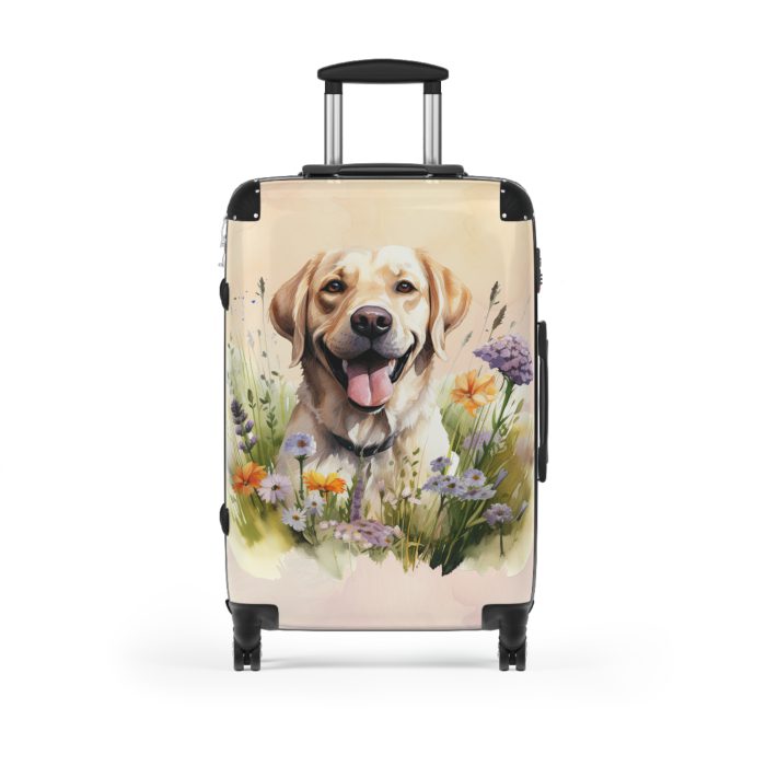 Devoted Labrador suitcase, a durable and loyal travel companion. Crafted with Labrador designs, it's perfect for enthusiasts on the go.