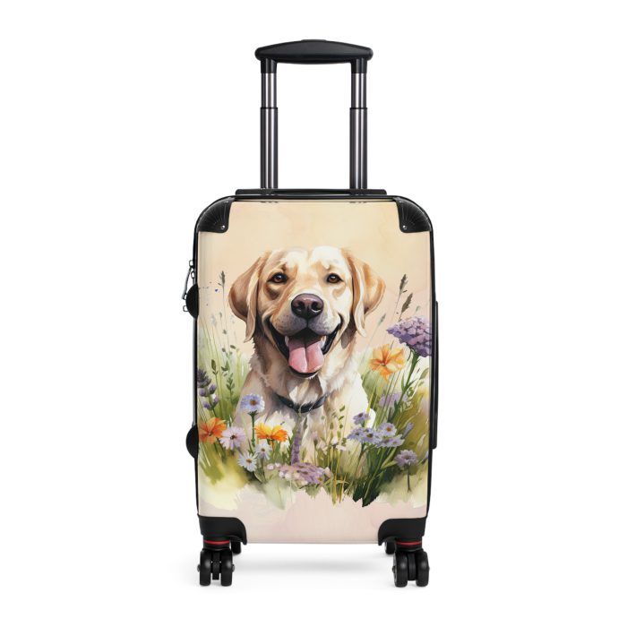 Devoted Labrador suitcase, a durable and loyal travel companion. Crafted with Labrador designs, it's perfect for enthusiasts on the go.