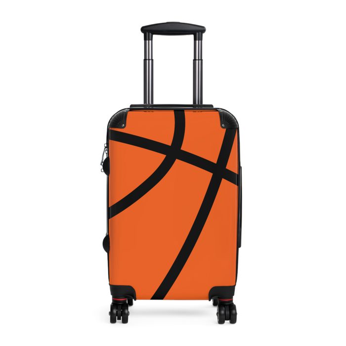 Basketball Suitcase - Durable, personalized luggage with a basketball-themed design, ideal for sports lovers who travel in style.