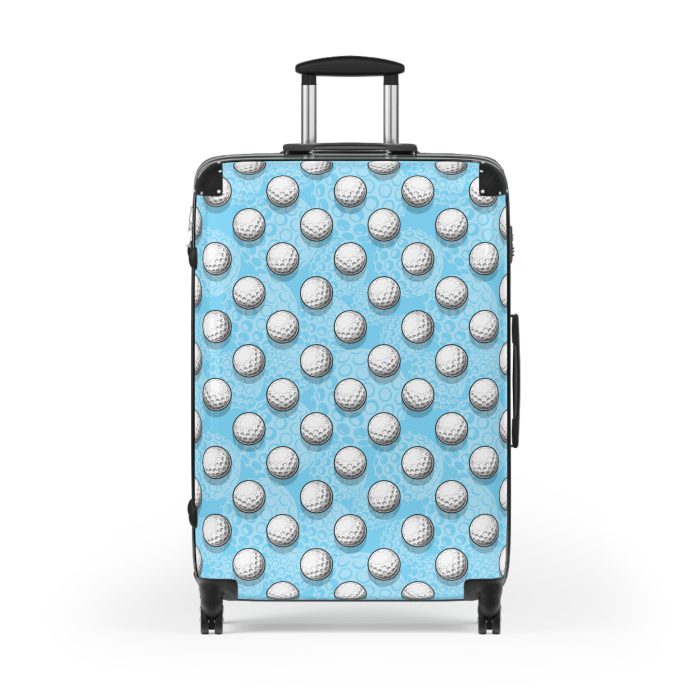 Golf Ball Suitcase - A sleek and durable travel companion for golf enthusiasts, blending sporty style with functionality.