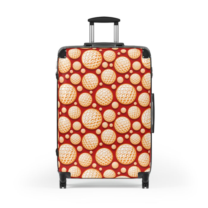 Golf Ball Suitcase - A stylish and sporty travel companion for golf enthusiasts who want to swing into their journeys.