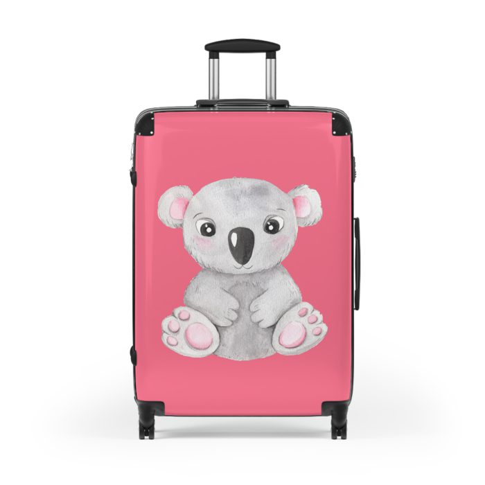 Cute Baby Koala Suitcase - Elevate your journeys with this charming companion, featuring delightful baby koala motifs for adorable adventures.