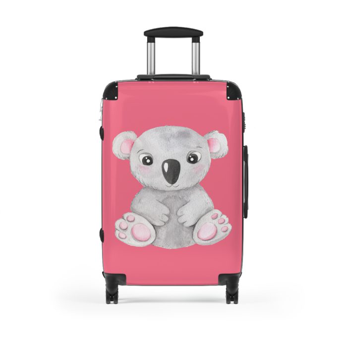 Cute Baby Koala Suitcase - Elevate your journeys with this charming companion, featuring delightful baby koala motifs for adorable adventures.