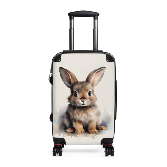 Cute Rabbit Suitcase - Adorable animal luggage with a charming rabbit design, ideal for animal lovers who want to travel with style.