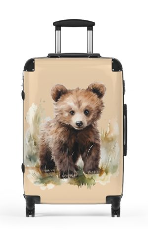 Baby Bear Suitcase - An adorable kids' luggage featuring a cute baby bear design, perfect for making travel fun and memorable for your child.