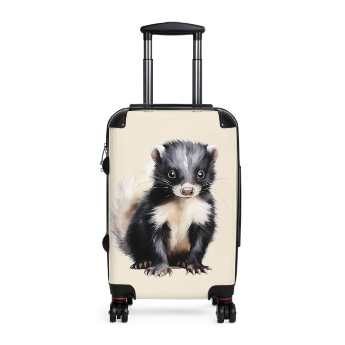 Baby Skunk Suitcase - An adorable kids' luggage featuring a cute baby skunk design, perfect for making travel fun and memorable for your child.