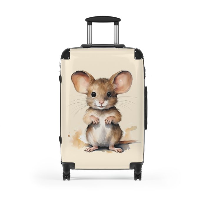 Baby Mouse Suitcase - A fun and functional kids' luggage featuring an adorable baby mouse design, perfect for making travel cute and enjoyable for your child.