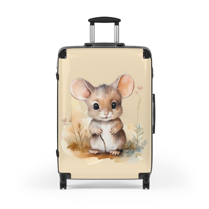 Baby Mouse Suitcase - A fun and functional kids' luggage featuring an adorable baby mouse design, perfect for making travel cute and enjoyable for your child.