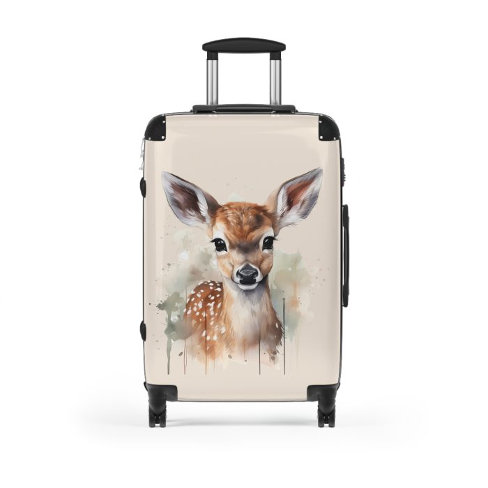 Baby Deer Suitcase - A fun and functional kids' luggage featuring an adorable baby deer design, perfect for making travel cute and enjoyable for your child.