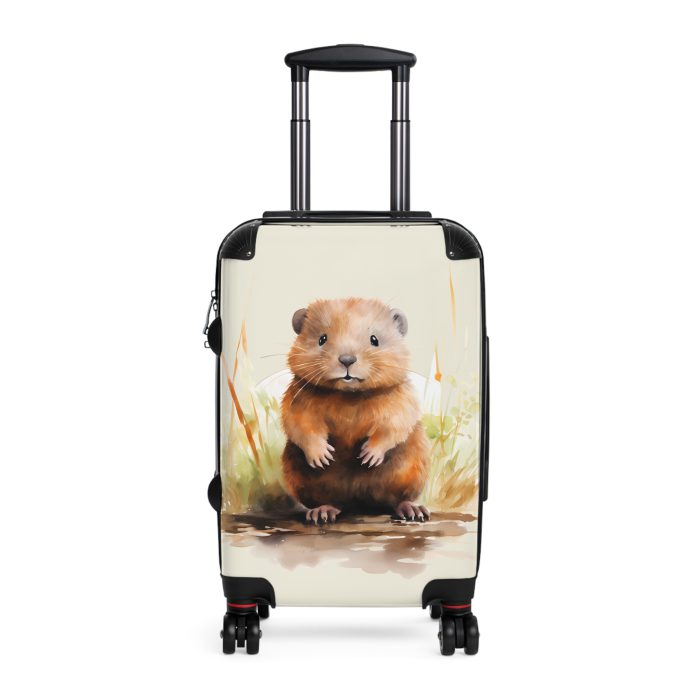 Baby Beaver Suitcase - An adorable kids' luggage featuring a cute baby beaver design, perfect for making travel fun and memorable for your child.