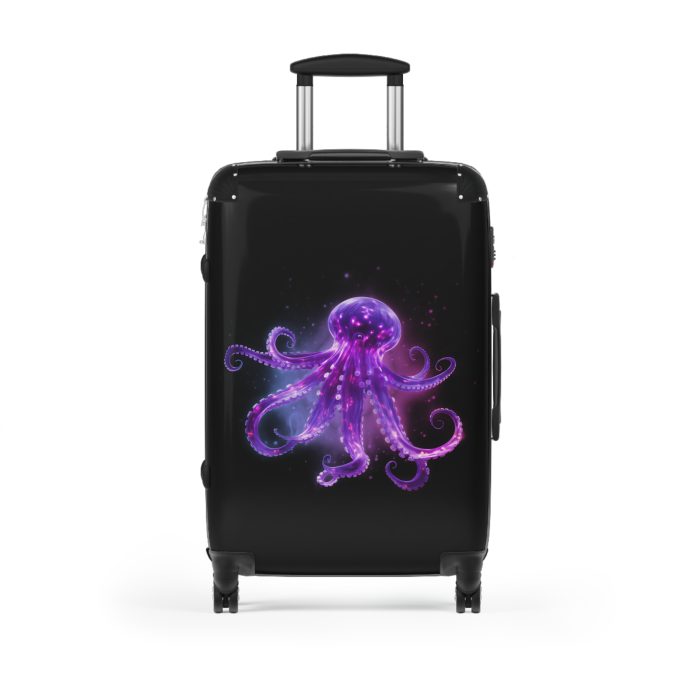 Octopus Suitcase - A whimsical travel essential, marrying functionality with deep-sea charm for a standout luggage experience.