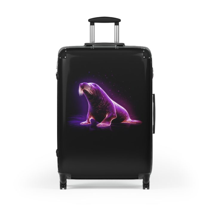 Sea Lion Suitcase - A stylish travel companion, combining coastal elegance with durability for a seamless travel experience.