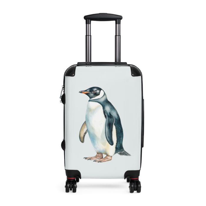 Penguin Suitcase - Kids' luggage featuring a cute penguin design, perfect for young travelers seeking exciting adventures.