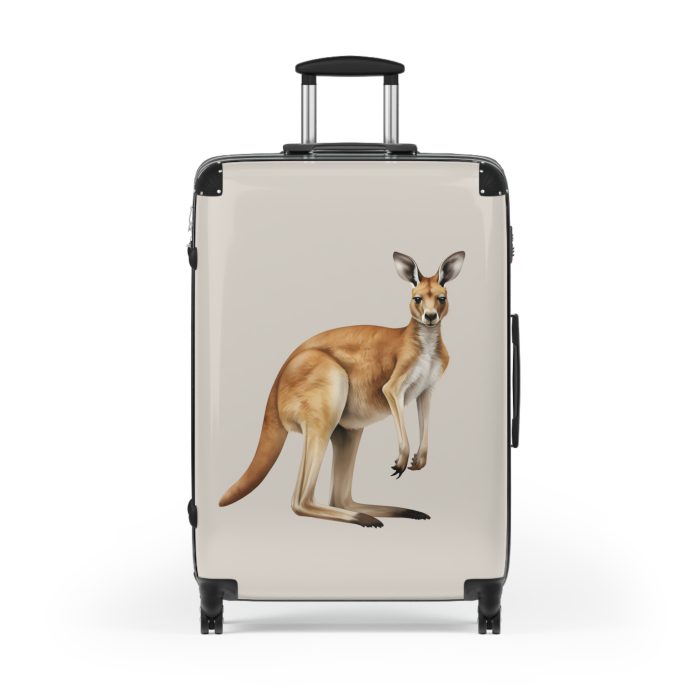 Kangaroo Suitcase - Fun and functional kids' luggage with a cute kangaroo design for young travelers.