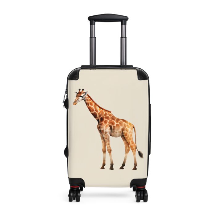 Giraffe Suitcase - Kids' travel luggage featuring an adorable giraffe design, ideal for young travelers.